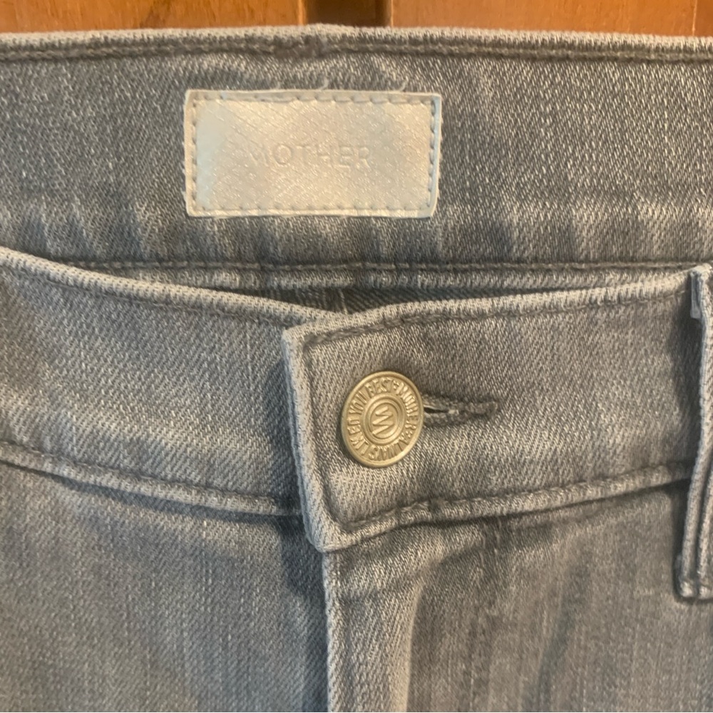 Mother Grey Skinny Jeans 29